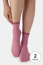 2 PACK silonových ponožek OROBLÚ Twins 50 DEN