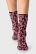 Ponožky OROBLÚ Flowery Red VOBC67142_pon_03