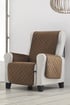 Fluwelen hoes voor fauteuil Velvet bruin Velvet1_brown_BL_01