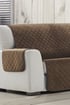 Fluwelen hoes voor dubbele fauteuil Velvet bruin Velvet2_brown_BL_02