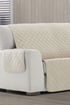 Fluwelen hoes voor driedubbele fauteuil Velvet beige Velvet3_beige_BL_02