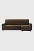 Samtbezug für Velvet Ecksofa Velvet braun - rechts VelvetR_brown_BL_04