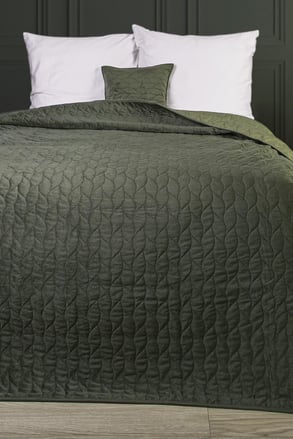 Prekrivač za krevet od baršuna Verde