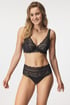 Wonderbra Spirit Triangle Lace bélés nélküli melltartó W000ARH_04 - fekete