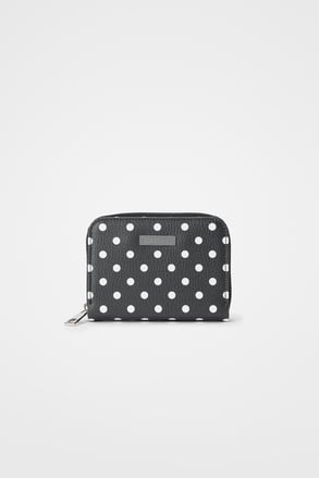 Peněženka Dara bags Wally Middle BW Dots