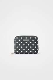 Dara bags Wally Middle BW Dots pénztárca