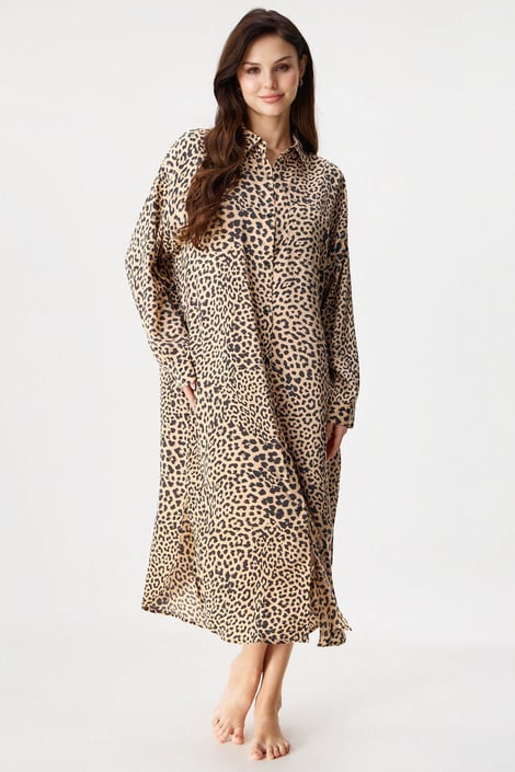 Dámská noční košile DKNY Manhattan Chic dlouhá