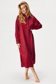 DKNY Fig Love NYC szatén hálóing, hosszú