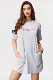 Koszula nocna DKNY Stripe