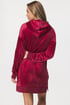 Haljina s kapuljačom DKNY Velour Luxe YI2322606_sat_02