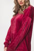 Haljina s kapuljačom DKNY Velour Luxe YI2322606_sat_03