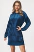 Mikinové šaty DKNY Velour Luxe YI2322606_sat_05