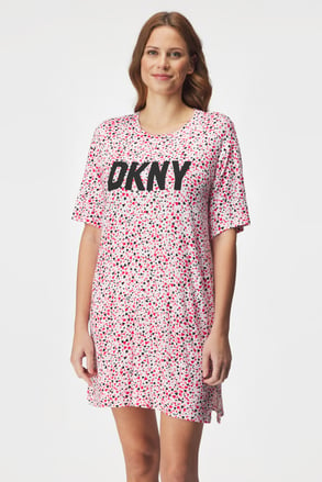 Koszula nocna DKNY Hearts krótka