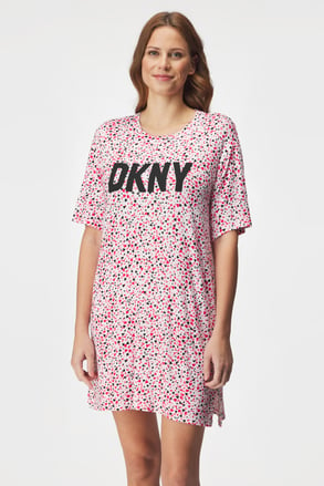 Cămașă de noapte DKNY Hearts scurtă