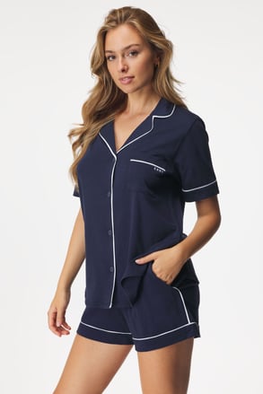 Pijama DKNY Holly scurtă Pijama DKNY Holly scurtă