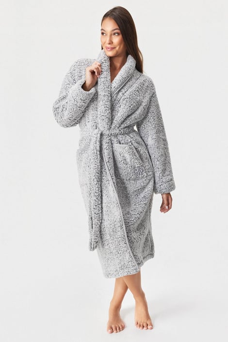 Ciepły szlafrok DKNY Chill in Style długi