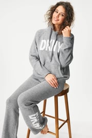 Komplet DKNY Boucle Hooded Top and Pat