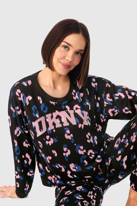 Pijama călduroasă DKNY Falling from Fall lungă