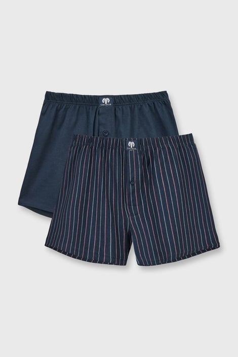 2 PACK μπλε μποξεράκια σορτς Ibris III