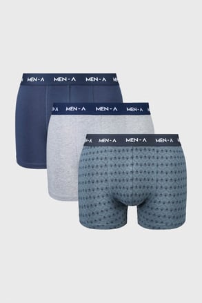 3PACK Bokserki bawełniane MEN-A Elio