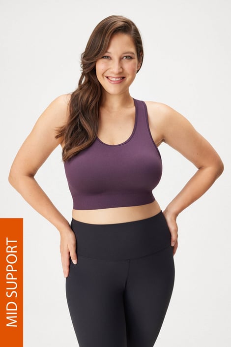 Sport bh ONLY Play Curvy Daisy
