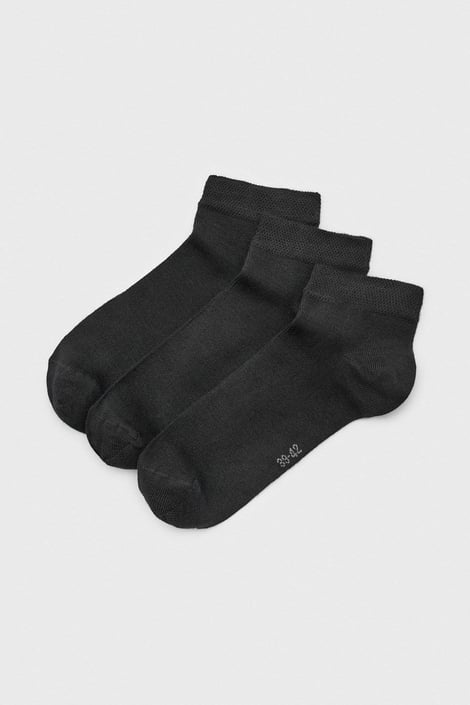 3PACK bamboe sokken Ekos enkelhoog