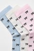 3PACK damessokken Bows hoog b835e6f3-d9d4-4a64-b029-8e786e97e800