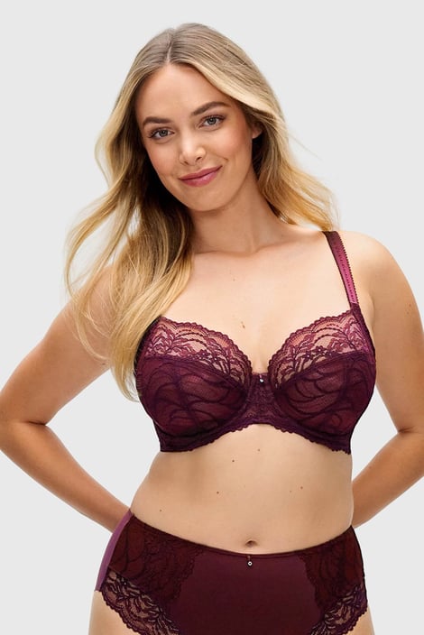 Sutien Fantasie Cesile neîntărit burgundy