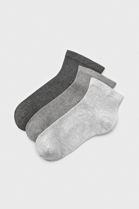 3PACK Muške čarape od bambusa MEN-A Adams do gležnja