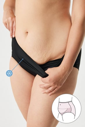 Slip rinfrescante COOL con tasca in cotone a vita alta