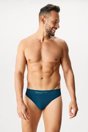 Bambusové slipy Petrol Blue bezešvé