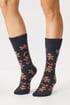 Wärmende Baumwollsocken Ginger Night hoch ca6b4dbe-4893-407c-f478-f6eef8ef3c00