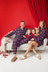 Ženska spavaćica od flanela Festive Nights kratka ce1300ac-54b3-496a-37c3-08f7c2855300