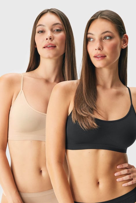 PACK Grudnjak Flexi Cleo Bralette bešavni