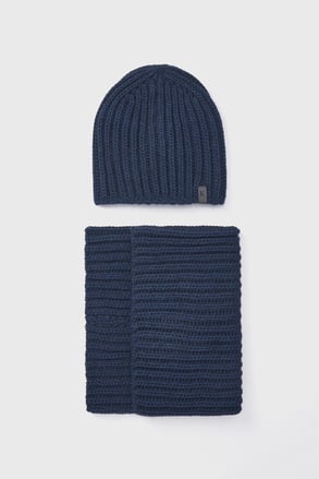 Komplet – czapka i szalik Cykoria