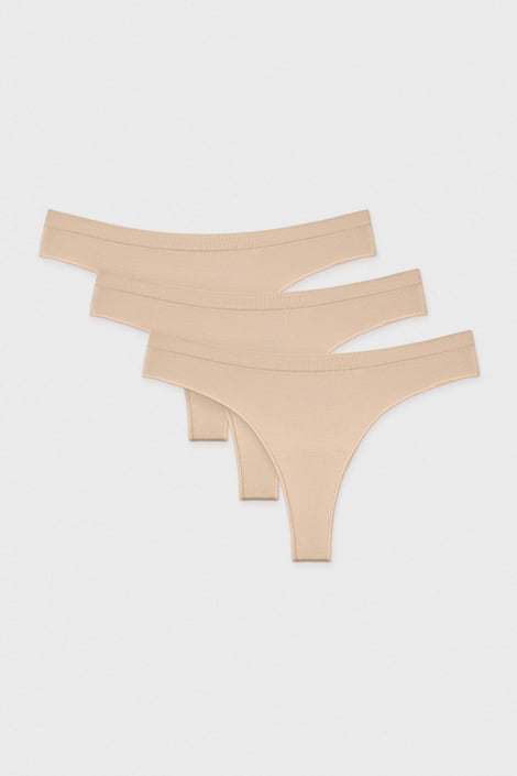 3PACK Tangá Flexi bezšvové