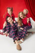 Ženska pidžama od flanela Festive Nights Red s dugim nogavicama d6012fe9-1a74-4e75-3e39-1bf972e44000