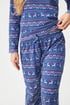 Pigiama da donna in cotone Nordic Night lungo d746cdc0-1a08-4b8b-4945-ff27cfc05500