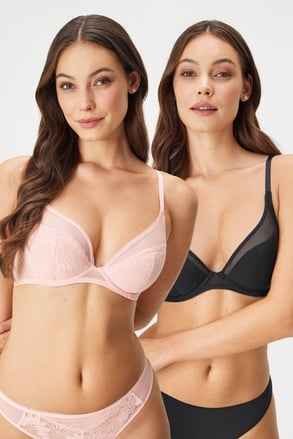 2PACK Grudnjak Lincoln podstavljeni Plunge