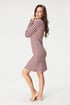 Dámská bavlněná noční košile Timeless Stripe krátká d9230f77-ca22-455a-3740-9b58d8452700