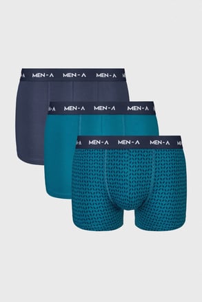 3PACK Bokserki bawełniane MEN-A Gary