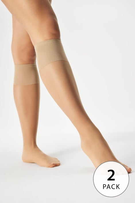 2PACK pantykousen Plus Size 20 DEN