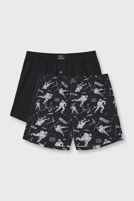 2PACK Bavlněné trenýrky Hockey