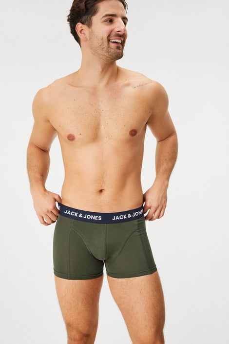 3PACK памучни боксерки JACK AND JONES JACLamp многоцветно