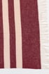 Pătură de lux din lână Stripe, burgundy md115760fm13_dek_05