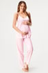 Dolga bombažna pižama za nosečnice Harriet md133350_fm_07 - Róza