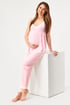Dolga bombažna pižama za nosečnice Harriet md133350_fm_11 - Róza
