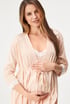 Bawełniany szlafrok ciążowy Harriet krótki md133591_fm_04