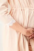 Bawełniany szlafrok ciążowy Harriet krótki md133591_fm_05