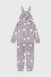 Dievčenský hrejivý overal Kigurumi s kapucňou